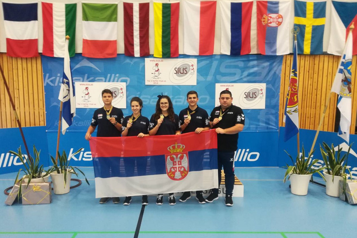 Srbija vicešampion Evropske lige mladih vazdušnom puškom!